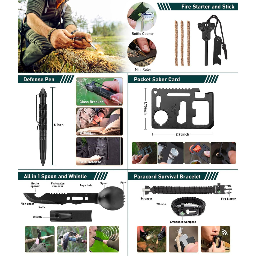 LetSurvive - Emergency 72-Hour Axe Kit