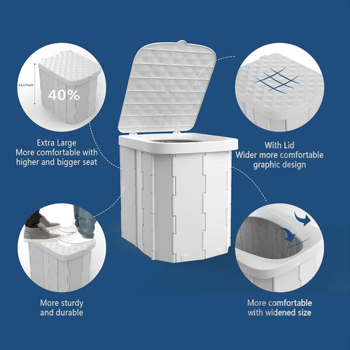 LetSurvive ReadyRelief™ – Portable Emergency Toilet