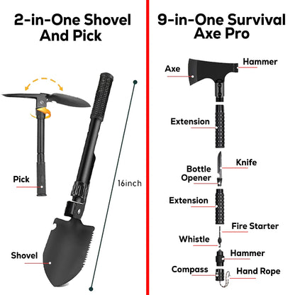 LetSurvive - Emergency 72-Hour Axe Kit