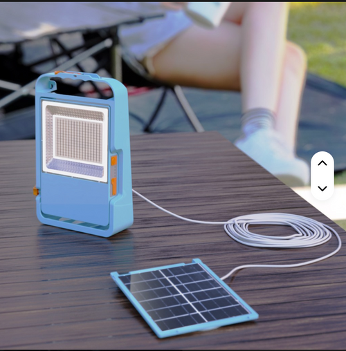 LetSurvive SolarCharge Mini™ – 8000mAh Power Bank + LED